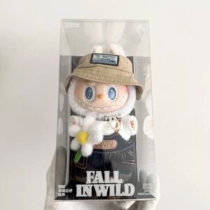 Brand New Popmart Labubu THE MONSTERS FALL IN WILD SERIES-Vinyl Plush Keychain